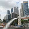 Мерлайон «полурыба-полулев» - символ Сингапура