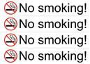 No smoking, полоса