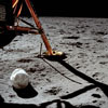 Первое фото на Луне