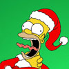 Удушение новогоднего Гомера
