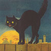 Чёрная кошка, весёлая луна
