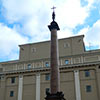 Восстановленная Михайловская колонна