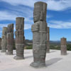 Тула: каменные колонны