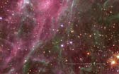 Звездное скопление в туманности Тарантул